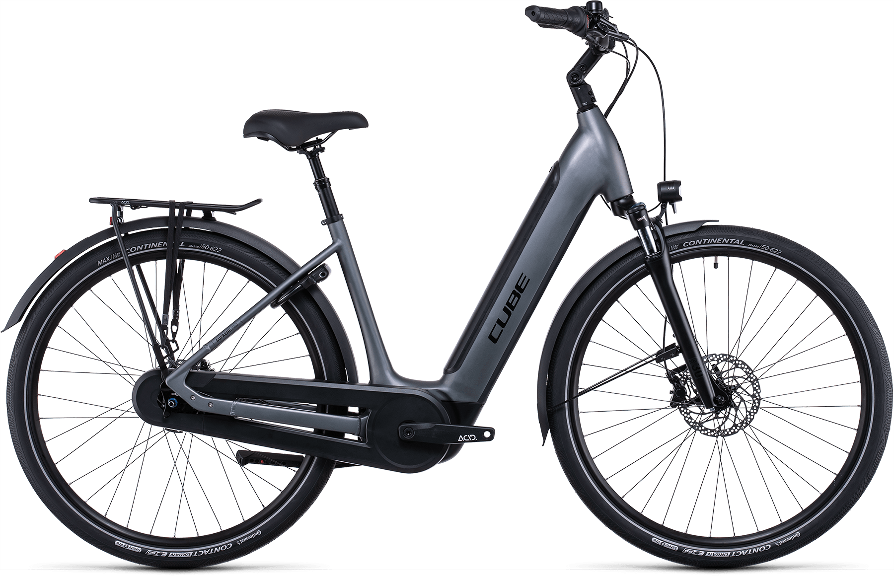 Bild von Fahrrad CUBE Supreme RT Hybrid Pro 500 flashgrey´n´black Easy Entry (2022) CUBE City & Tour E-Bikes