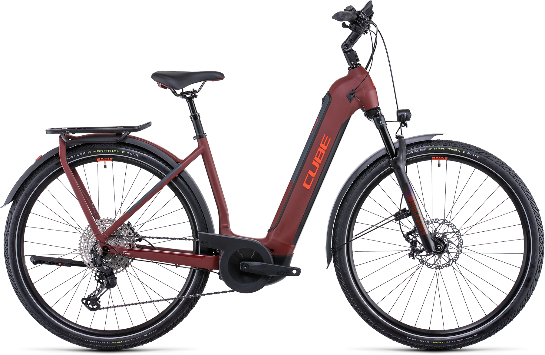 Bild von Fahrrad CUBE Kathmandu Hybrid SL 750 darkred´n´red Easy Entry (2022) E-Bikes